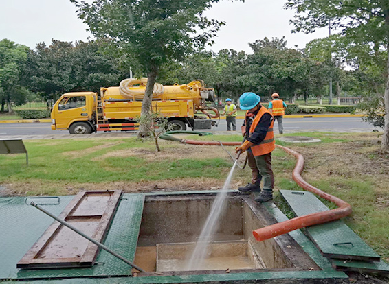 中原化油池清理