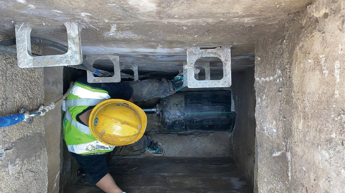 中原HDPE短管内衬法